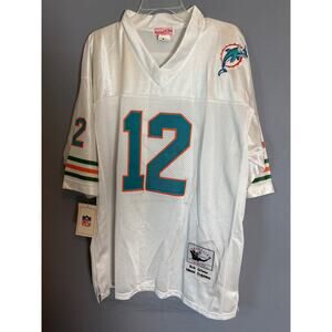 M&N Bob Griese Miami Dolphins Throwback Jersey 1994 Authentic NWT Size 52